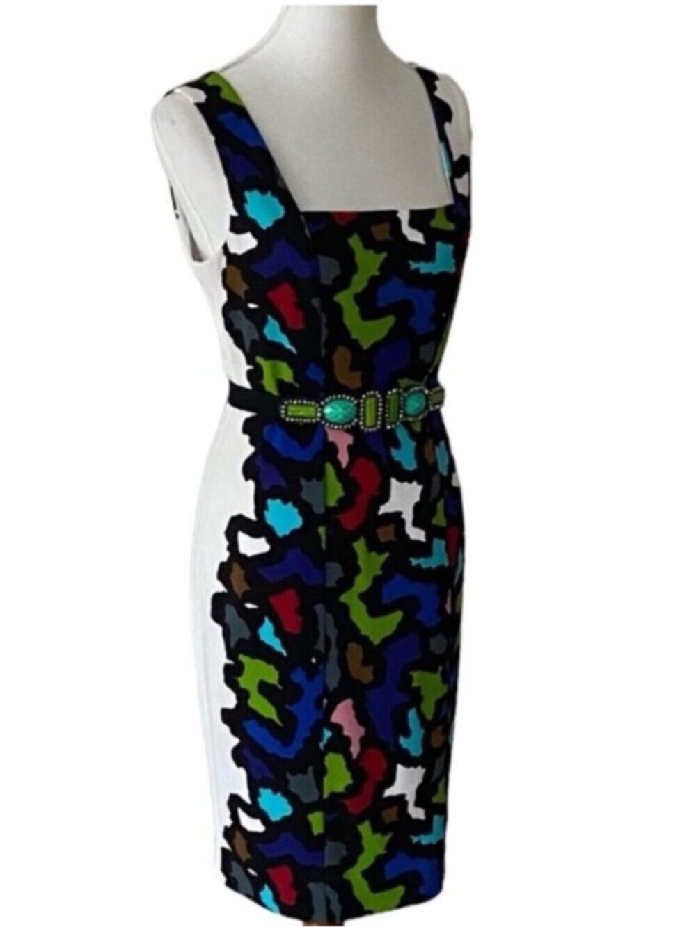 Vintage Dress Medium Y2K Art to Wear Small Joseph Ribkoff Cocktail Dress Hoco - Picture 6 of 15